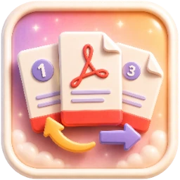 จัดเรียงหน้า PDF
