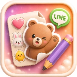 เครื่องมือตัดสติกเกอร์ไลน์